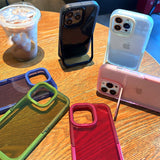 Double Kickstand Clear Phone Case For Iphone