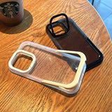 Double Kickstand Clear Phone Case For Iphone