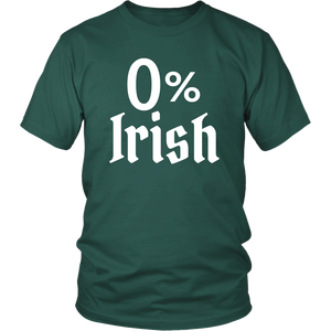 0% Irish Custom Tee
