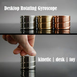 Desktop Decompression Cylindrical Gyroscope