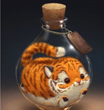 Free - Kitten In A Bottle 5D DIY Diamond Painting
