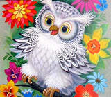 FREE - Fluffy Owl 5D DIY Diamond Painting