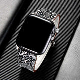 Artistic Leather Loop Strap For Apple Watch