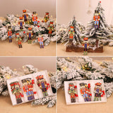 Wooden Holiday Ornament Sets