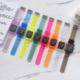 Transparent Silicone Sport Apple Watchband