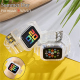 Transparent Silicone Sport Apple Watchband