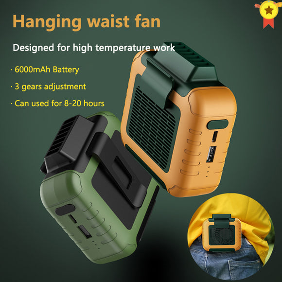 Newest Usb Portable Personal Hanging Waist Fan