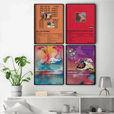Pop Rapper Music Album Comic Book Poster