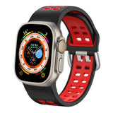 Double Pin Silicone Strap For Apple Watch
