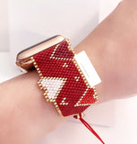 Miyuki Tassel Smart Apple Watch Band