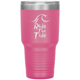 Ride The Tide 30 Oz Tumbler Pink