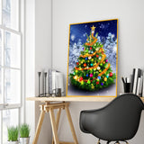 5D Decorative Christmas Tree Diamond Painting