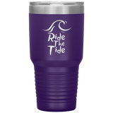 Ride The Tide 30 Oz Tumbler Purple