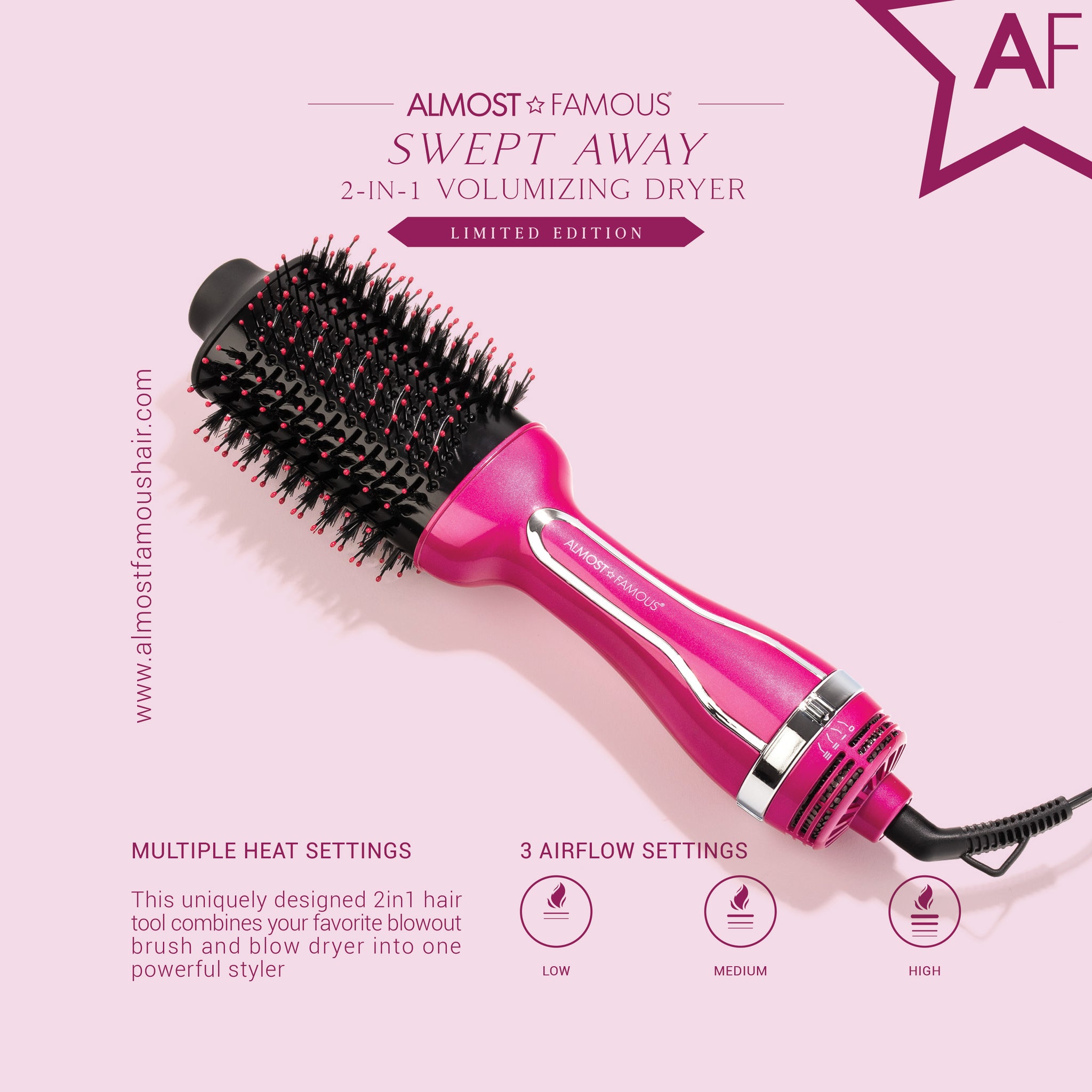 Almost Famous Swept Away 2 in 1 Volumizing Dryer Limited Edition Almost famous 2 in 1 volumizing dryer Limited edition | eBay UK main image 4