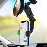 New Rear View Mirror Mobile Phone Holder