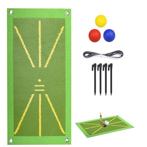 Portable Golf Swing Trainer Mat