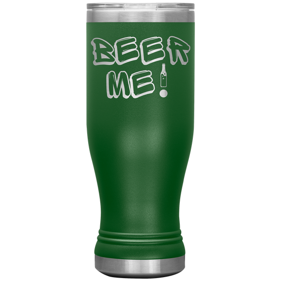 Beer Me Boho 20oz Tumbler - Green