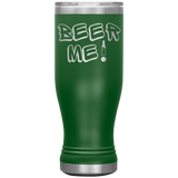 Beer Me Boho 20oz Tumbler - Green