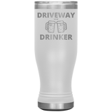 Driveway Drinker 20 oz Boho Tumbler White