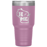 Football is Home 30 oz Tumbler Pink