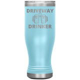 Driveway Drinker 20 oz Boho Tumbler Light Blue