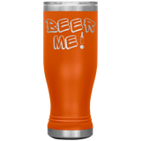 Beer Me Boho 20oz Tumbler - Orange