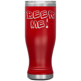 Beer Me Boho 20oz Tumbler - Red