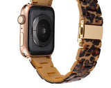 Resin Watch Strap For Apple Watch Cheetah