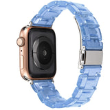 Resin Watch Strap For Apple Watch Ice Blue