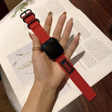 Nylon Loop Strap For Apple Watch Band