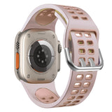 Double Pin Silicone Strap For Apple Watch