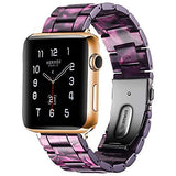 Resin & Stainless Steel Strap For Apple Watch