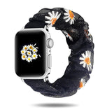 Scrunchie Elastic Watch Straps for Apple Watch Band 1-6 Daisy's