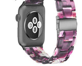 Resin Watch Strap For Apple Watch Purple