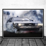 Back to the Future Movie Canvas Printings