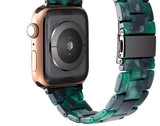 Resin Watch Strap For Apple Watch Emerald