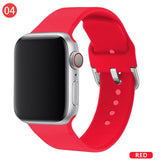 Colorful Silicone Apple Watch Band