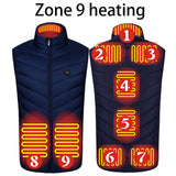 USB Electric Heated Vest - Multiple Heat Zones