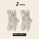2 Pairs Creative Magnetic Couple's Socks