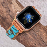 Bohemian Natural Stone Watch Band Strap For Apple Watch