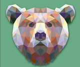 FREE - Mosaic Animal Faces 5D DIY Diamond Painting