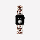 Luxurious Stainless Steel Strap For Apple Watch 1-6 Gold