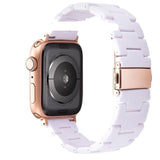 Resin Watch Strap For Apple Watch white