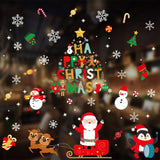 27Pcs Christmas Window Stickers