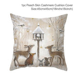 Woodland Animal Cushion Cover