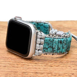 Bohemian Natural Stone Watch Band Strap For Apple Watch