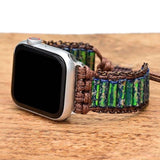 Bohemian Natural Stone Watch Band Strap For Apple Watch
