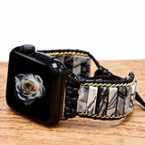 Bohemian Natural Stone Watch Band Strap For Apple Watch