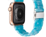 Resin Watch Strap For Apple Watch Icey Blue