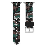 Camo Silicone Strap For Apple Watch